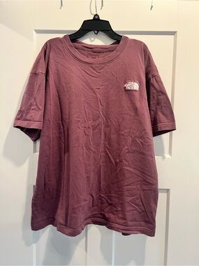 The North Face Light Red Short Sleeve Logo Tee